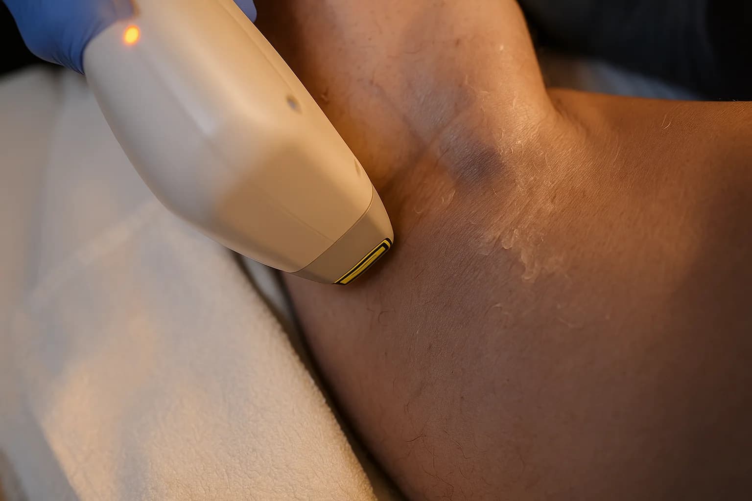 Laser skin rejuvenation treatment